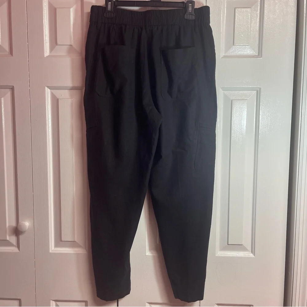 Rachel‎ Zoe wide leg pants with pockets 50% Linen N4